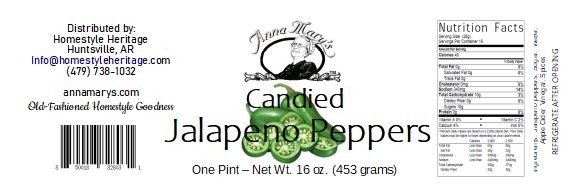 candied jalapeno peppers